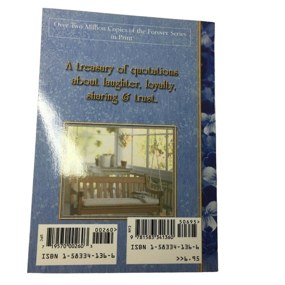 Poem Book  Friends are Forever Dr Criswell Freeman Quotes 2002 Paperback u - Picture 2 of 4